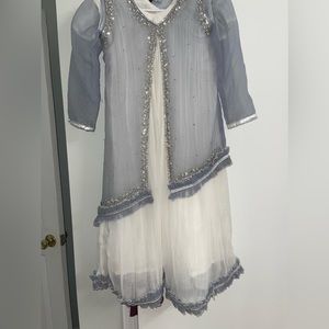 Girls 4 piece wedding wear